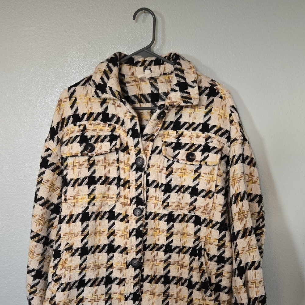 Listicle | Mixed Print Shacket Size Small